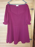 Burgundy 2xl/3xl tunic can be worn with a belt, but it is not included, chest: 60-76cm