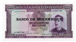 500   Escudos     1967     Mozambik