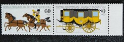 N1255-6csz / Németország 1985 MOPHILA'85 bélyegkiállítás bélyegpár postatiszta ívszéli