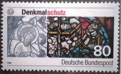 N1291 / Germany 1986 preservation of buildings stamp postage stamp