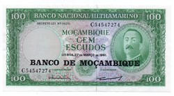 100   Escudos     1961     Mozambik