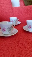 Alföldi porcelain rose cup plus bottom rare baby rose pattern