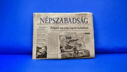 1965 május 16  /  NÉPSZABADSÁG  /  Régi ÚJSÁGOK KÉPREGÉNYEK MAGAZINOK Ssz.:  14918