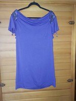 Purple george elastic tunic. New, with tags. Xl/xxl