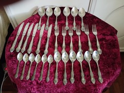 30-piece very special Russian cutlery set in mint condition