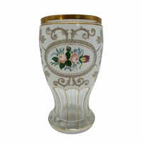 Bieder glass - decorated on a white background - m00818
