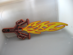Lego bionicle 2005 flame sword