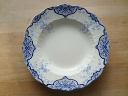 Antique English faience plate deep plate 24 cm