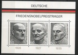Postatiszta Bundes 1508 Mi Blokk 11     3,00 Euró