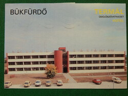 Postcard - bükfürdő, thermal holiday association hotel