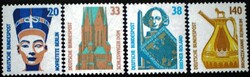 N1398-401 / Germany 1988 attractions v. Postage stamp