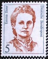 N1405 / Germany 1989 famous women viii. Postage stamp
