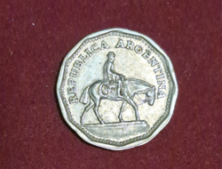 1966. Argentína 10 Peso (1662)