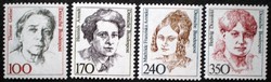 N1390-3 / Germany 1988 famous women vi. Postage stamp