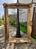 Antique wonderful baroque blondel wooden picture frame in good condition 108 cm x 78 cm