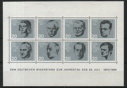 Postatiszta Bundes 1504 Mi Blokk 3     8,00 Euró