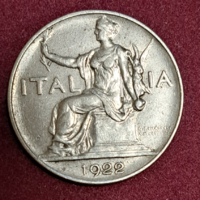 1922. Olaszország  1 líra (1658)