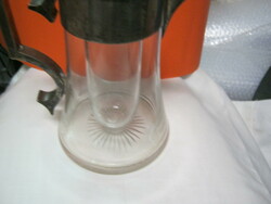 Carafe with silver top