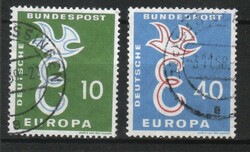 Bundes 3598 Mi 295-296      0,80 Euró