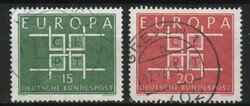 Bundes 3698 Mi 406-407      0,70 Euró