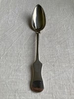13 Latos, antique, silver spoon from Miskolc