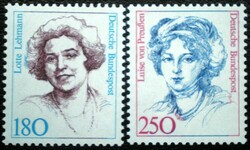 N1427-8 / Germany 1989 famous women ix. Postage stamp