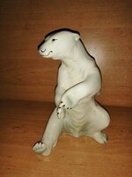 Porcelán jegesmedve - 22 cm