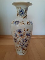 Zsolnay búzavirágos váza 27 cm