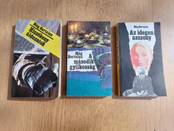 3 pcs.-Os Mág Bertalan book package: gullible victims / the second murder / the strange woman