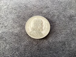 Saint István - 5 pengő silver coin 1938.