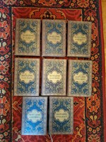 1880k. FRANKLIN- ARANY JÁNOS ÖSSZES MUNKÁI -sorozat töredék,csak 8 kötet-restaurált-IGEN OLCSÓN!!!