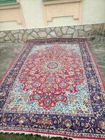 Antik kézi csomózású perzsa szőnyeg 220x320 cm
