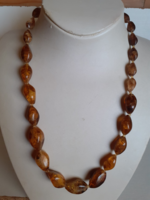 Amber necklace in good condition