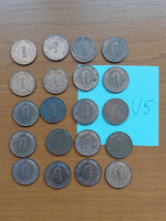 Germany nszk 1 pfennig 20 pcs mixed year verde v5