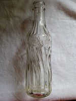 Retro soda bottle - star (embossed inscription)