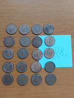 Germany nszk 1 pfennig 20 pcs mixed year verde v8