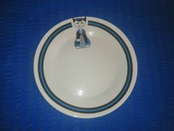 Cicás porcelán kistányér (A15)