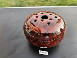 A0624 Kerámia gömb ikebana 17 cm