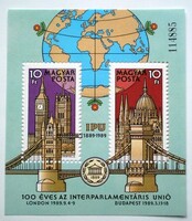 B202 / 1989 inter-parliamentary union block postal clerk