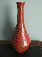 Tófej padlóváza hatalmas méretű váza, hibátlan, 51 cm