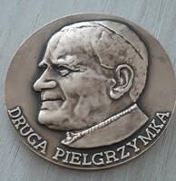 RITKA   II.János Pápa emlékérme dobozában 1983-ból jelzett szignózott 4,7 cm