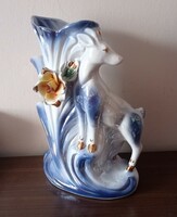 Capodimonte olasz váza, 35 cm