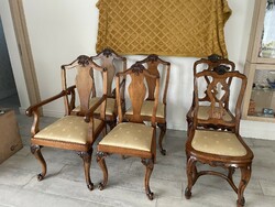 Neobarokk székek és karfás székek