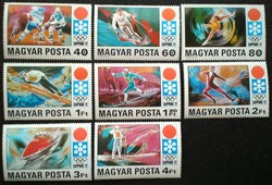 S2738-45 / 1971 Téli Olimpia bélyegsor postatiszta