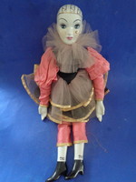 Marked vintage craftsman clown doll