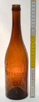 "Hutter-Ferencsevits Szegeden 0.50l" világosbarna sörösüveg (3005)