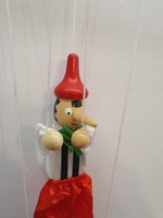 Large Pinocchio marionette, flawless, unused, original condition