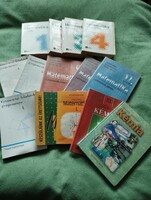Matematika, és kémia tankönyvek