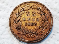 20 Reis 1883. Portugal