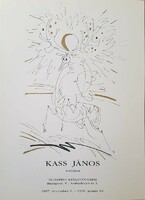 John Kass exhibition poster 64 x 46 cm
